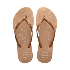 HAVAIANA SLIM GLOSS BEGE PALHA 39/40