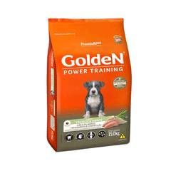 GOLDEN POWER TRAINING FILHOTES FRANGO/ARROZ 15,0KG
