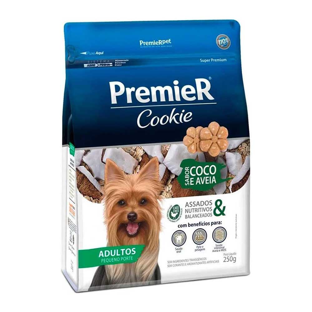 PREMIER COOKIE CAES AD R.P COCO E AVEIA 250G