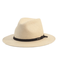CHAPEU SHANTUNG PALHA U.V COR 75 MARROM TAM G 060 REF 15912 MARCATTO
