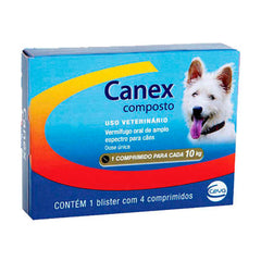 CANEX COMPOSTO C/ 4 COMPRIMIDO