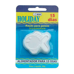RACAO PEIXE ALCON ALIMENTADOR 15 DIAS HOLIDAY 20G