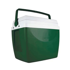 CAIXA TERMICA 34L VERDE C/ BRANCO MOR