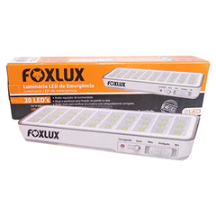 LUMINARIA DE EMERGENCIA 3.0LED BIVOLT FOXLUX