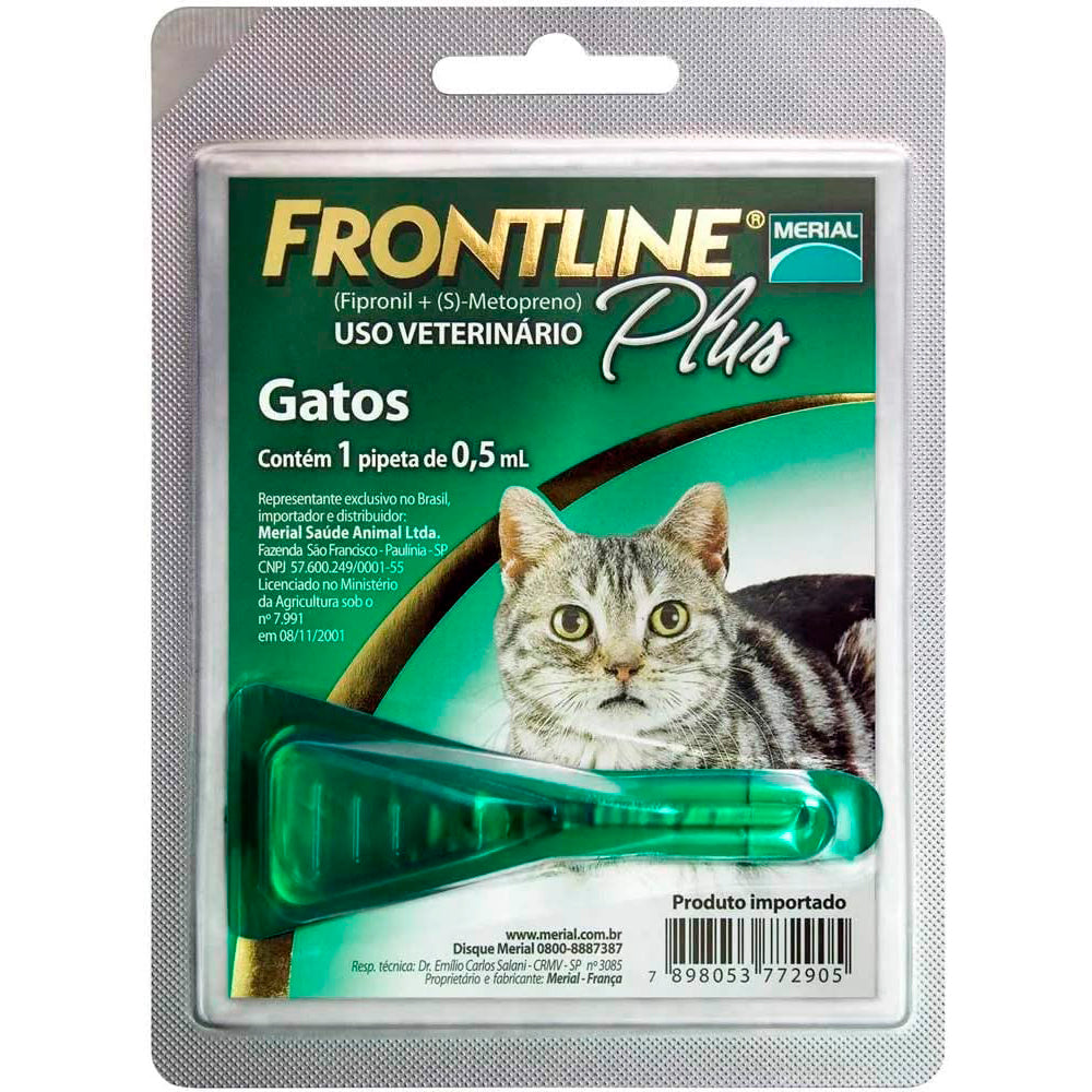 FRONTLINE PLUS 0,5ML GATOS