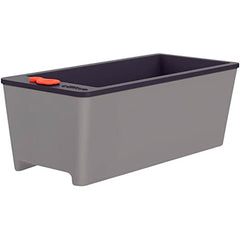 VASO AUTOIRRIGAVEL CINZA CAPACIDADE 12L E RESERVATORIO P/ 6L 78132/604 TRAMONTINA